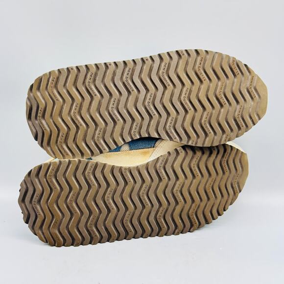 New Balance Shoes Womens 8.5 Ivory Blue Suede 237 Retro Casual Running Sneakers - Picture 9 of 11